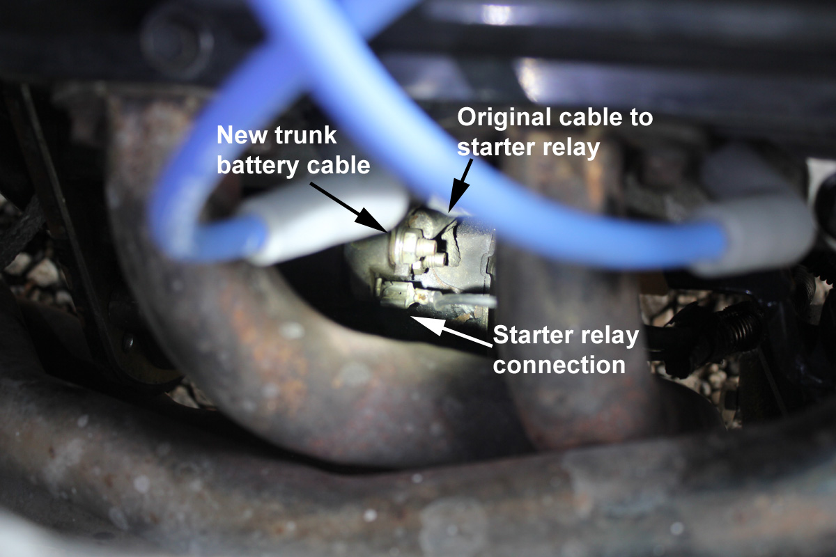 battery cable to starter gets hot Lester Nickerson